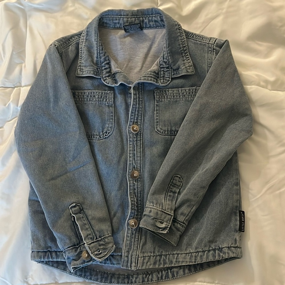 Little Bipsy - denim Shacket